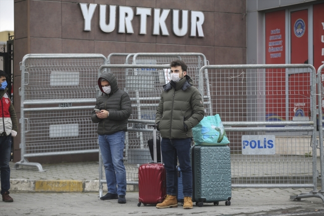 Avrupa'dan gelen ilk kafilede yer alanların yurtlardan tahliyesi başladı